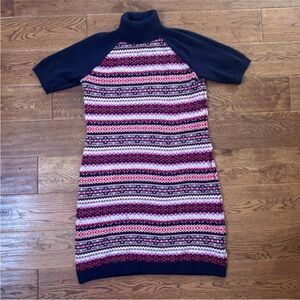 Knit Dress with Short Sleeves